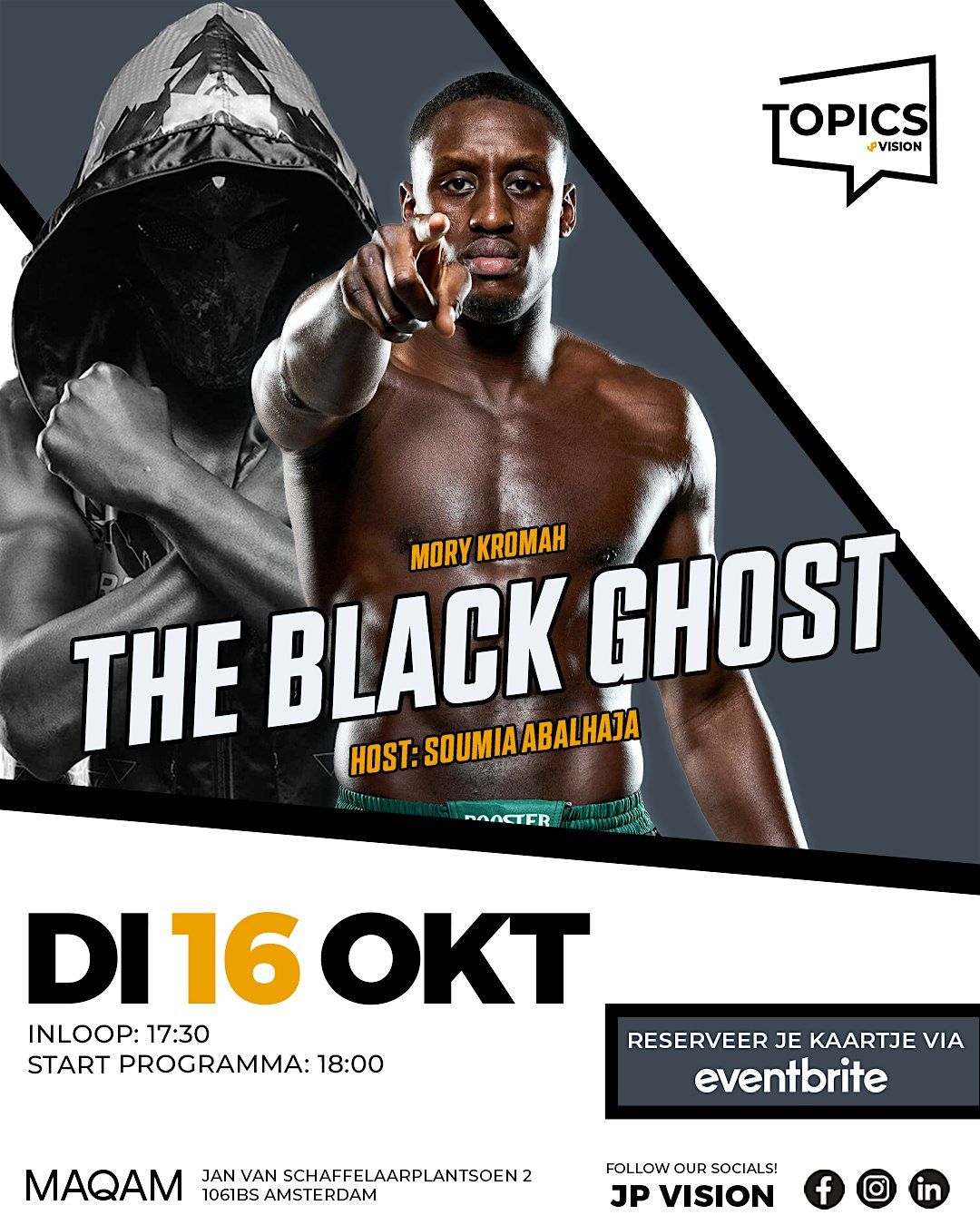 Topics #15 - Black Ghost, 16 October | Event in Amsterdam | AllEvents