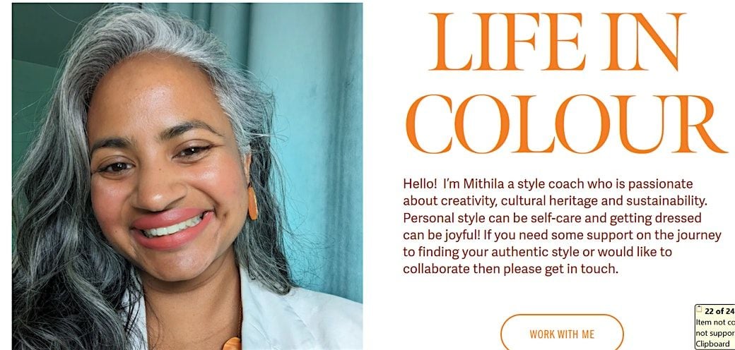 Life in Colour Workshop with Mithila at DoES, The Tapestry, L3 8HL, 3 October | Event in Liverpool | AllEvents