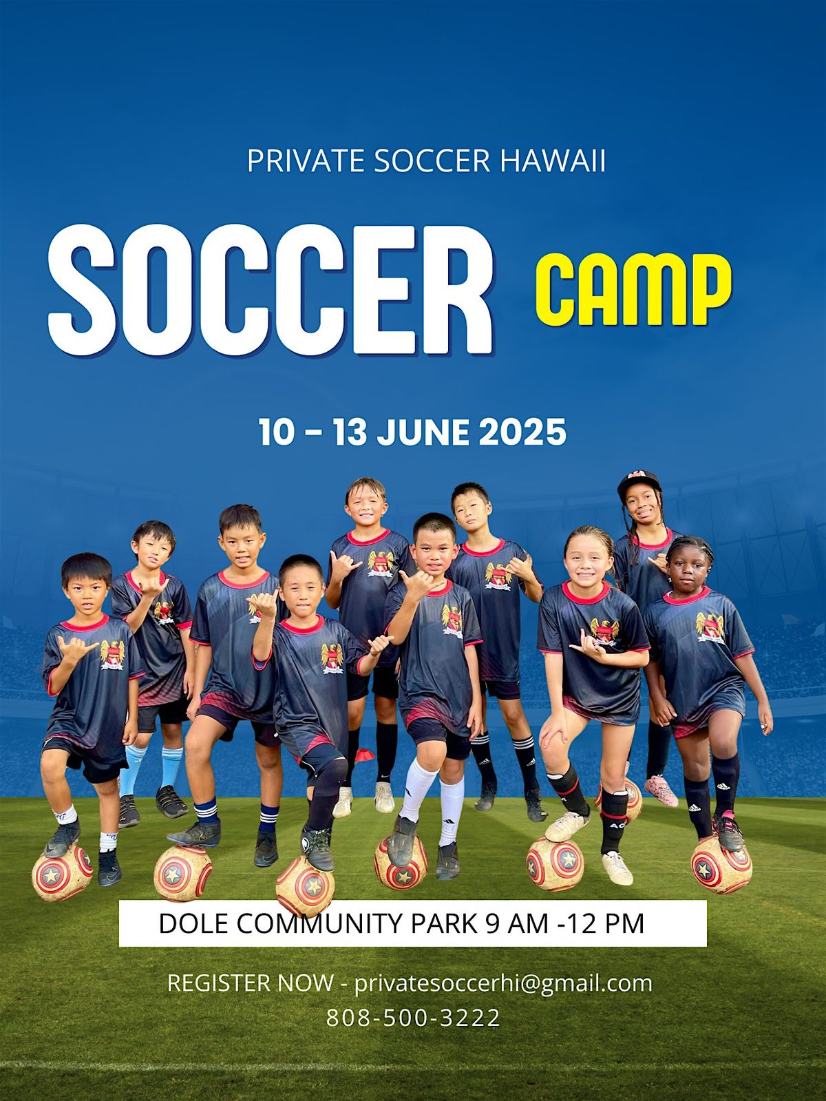 Keiki Soccer Camp, 10 June | Event in Honolulu | AllEvents