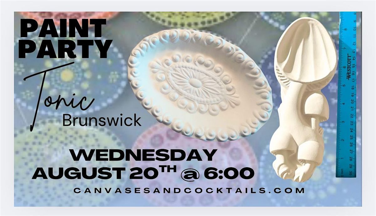 Canvases & Cocktails, 20 August | Event in Brunswick | AllEvents
