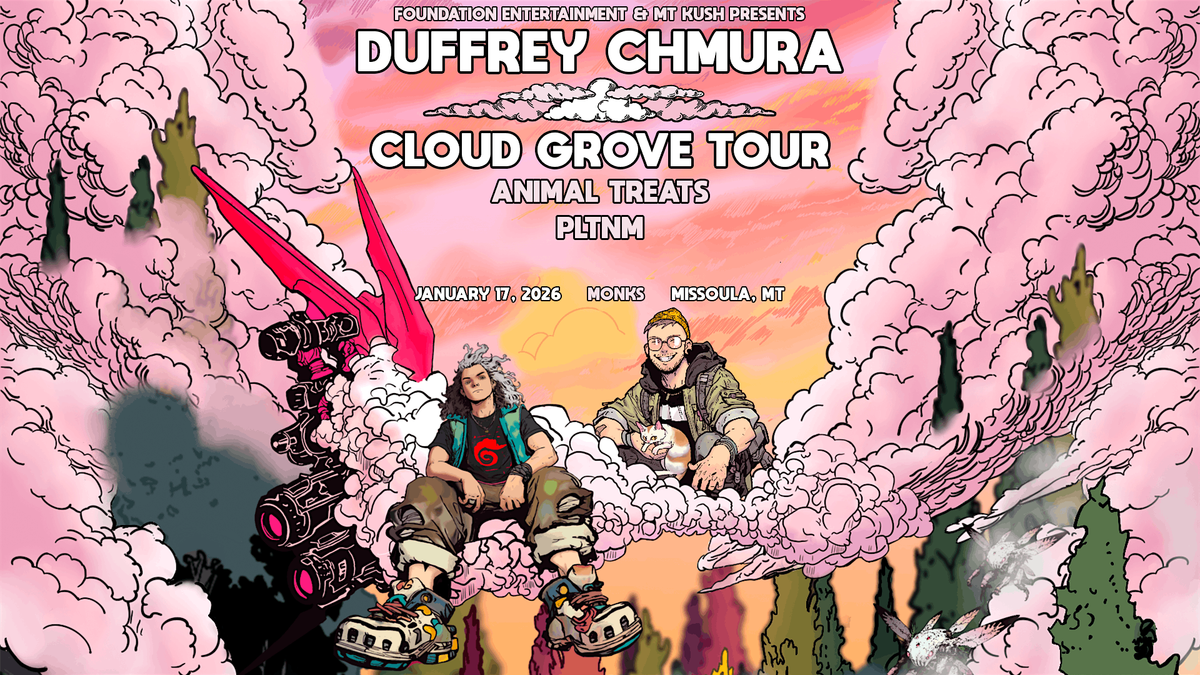 Duffrey & Chmura - Cloud Grove Tour, 17 January | Event in Missoula | AllEvents