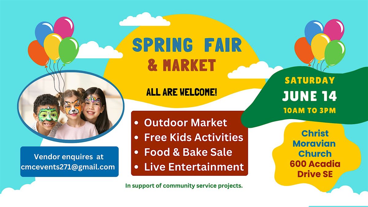 CMC Spring Fair and Market, 14 June | Event in Calgary | AllEvents