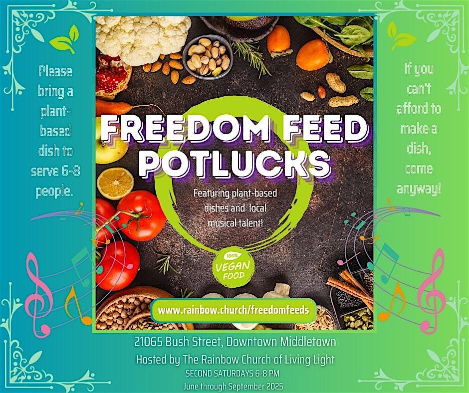 Freedom Feed Potlucks on Second Saturdays, 14 June | Event in Middletown | AllEvents
