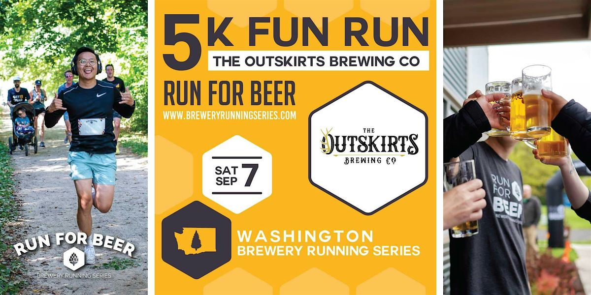 5k Beer Run x The Outskirts Brewing Co | 2025 WA Brewery Running Series, 7 September | Event in Selah | AllEvents