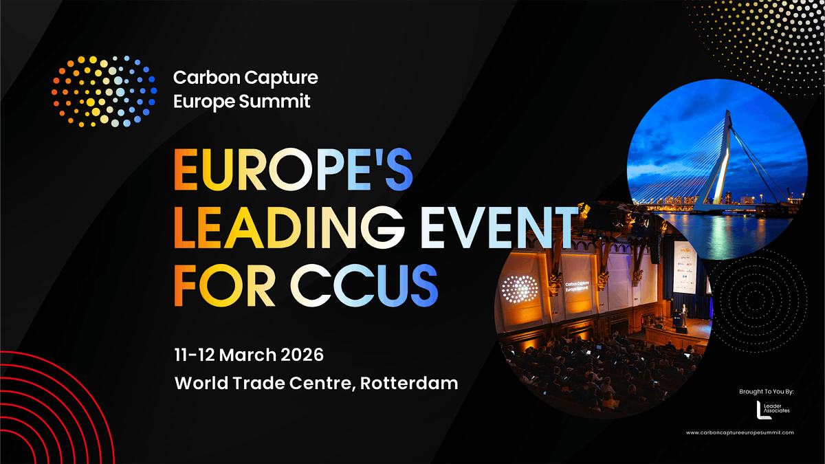 Carbon Capture Europe Summit 2026, 11 March | Event in Rotterdam | AllEvents