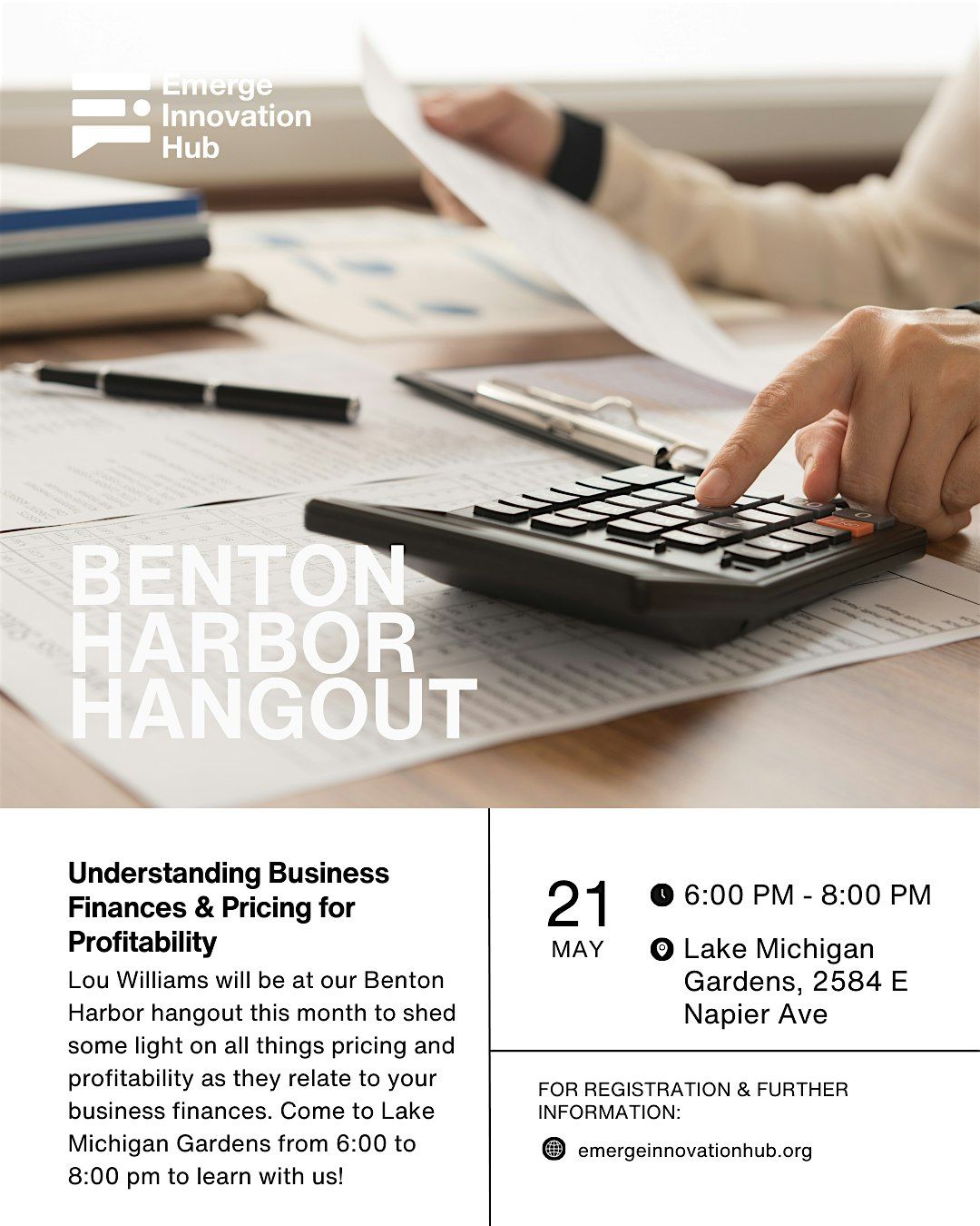 Understanding Business Finances & Pricing for Profitability | Event in Benton Harbor | AllEvents