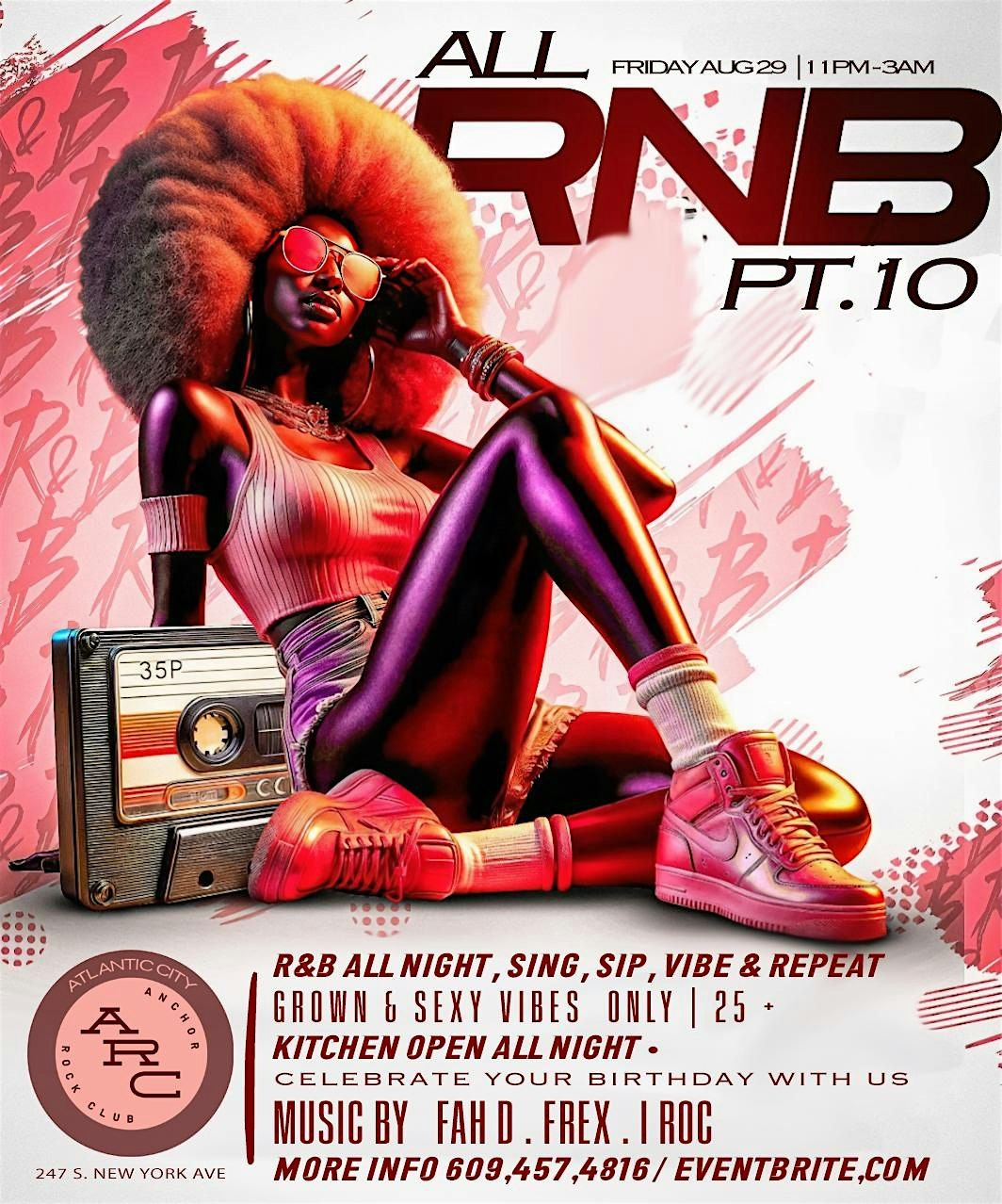 All R&B Night Part  10, 29 August | Event in Atlantic City | AllEvents