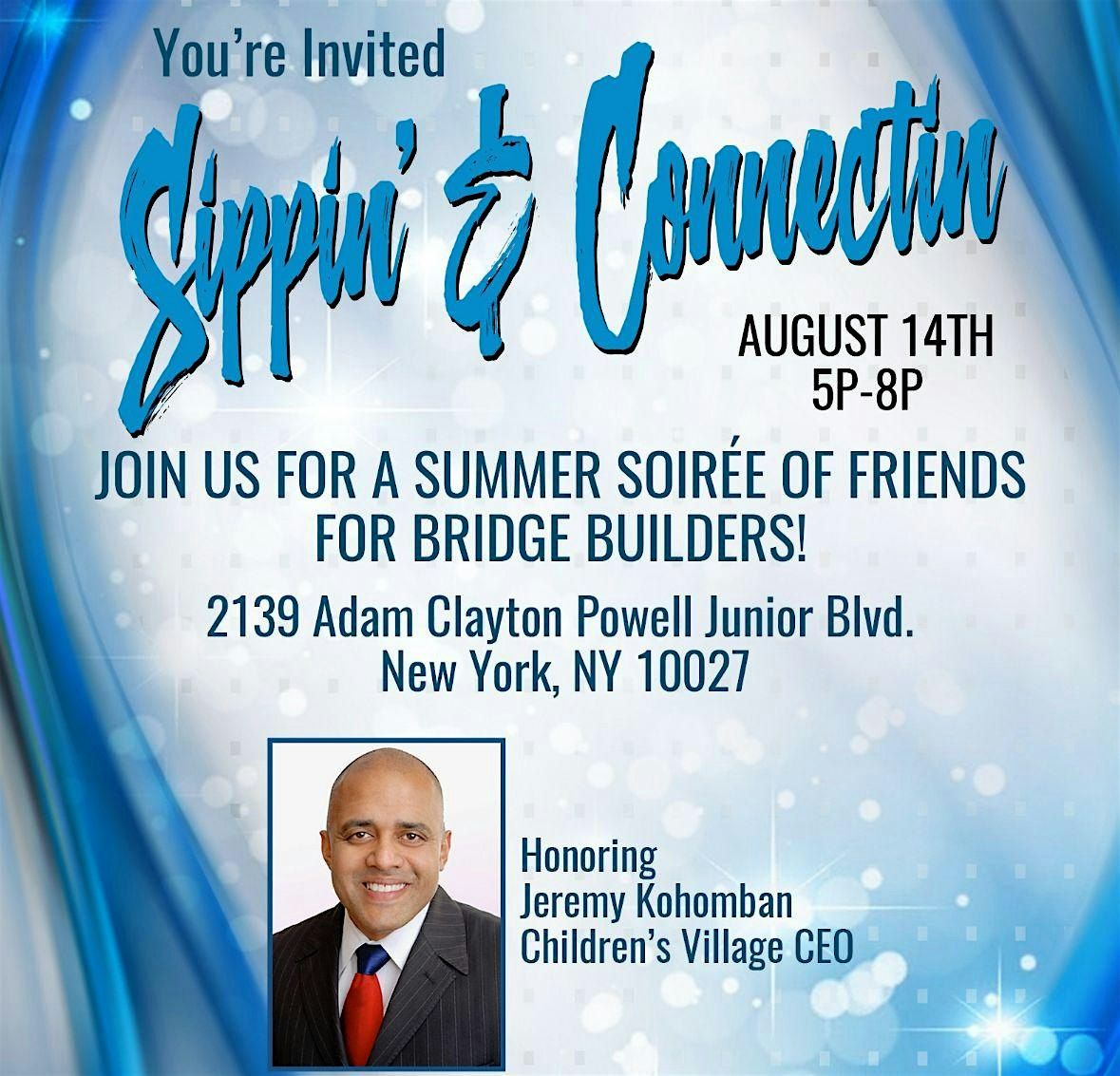 Sippin & Connection Summer Soiree, 14 August | Event in New York | AllEvents