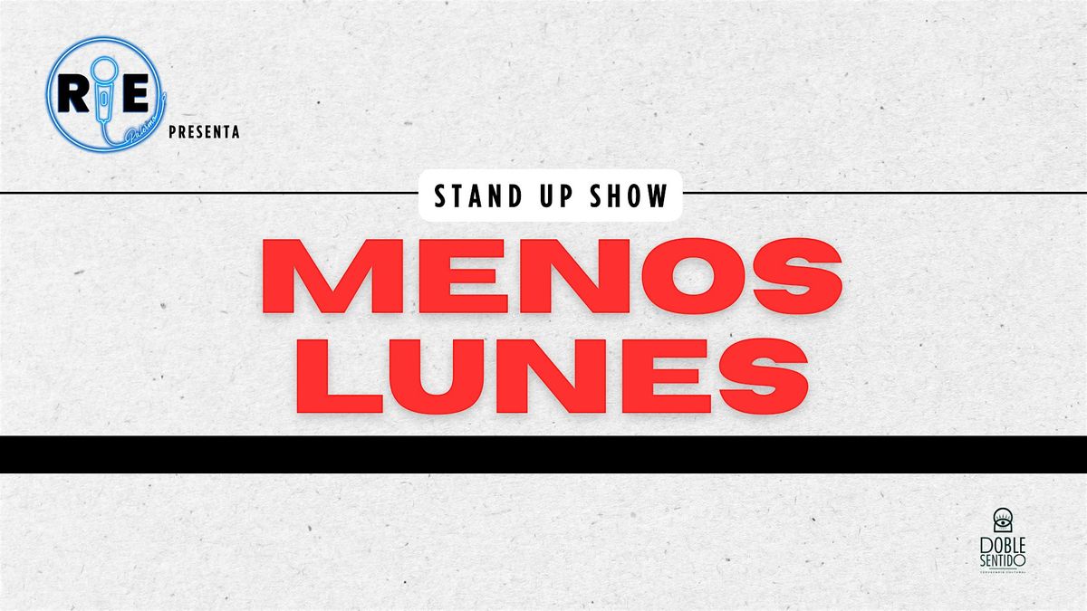 MENOS LUNES Stand Up, 1 September | Event in 1414 | AllEvents