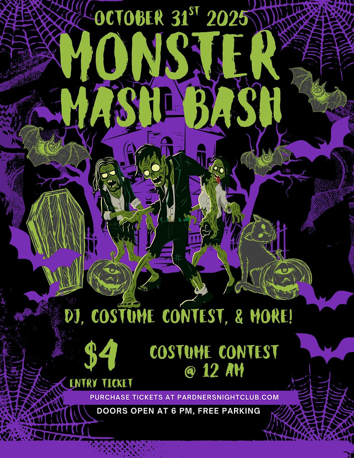 Monster Mash Bash October 31st, 2025, 31 October | Event in Buchanan Dam | AllEvents