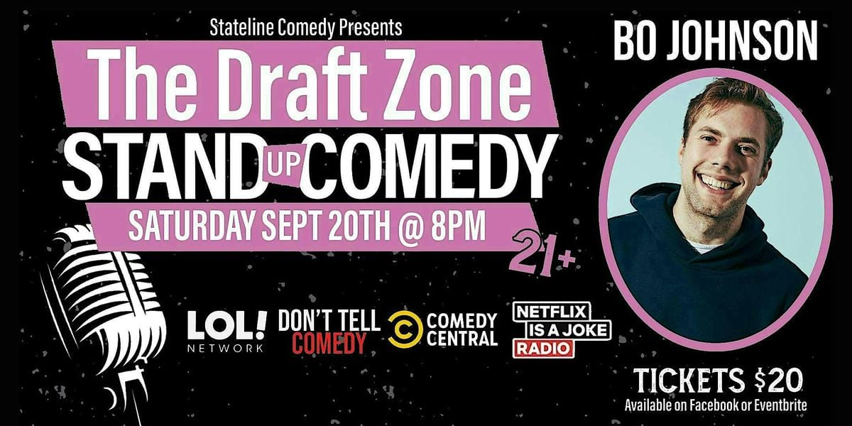 Stateline Comedy Presents Bo Johnson @ The Daft Zone!, 20 September | Event in Post Falls | AllEvents