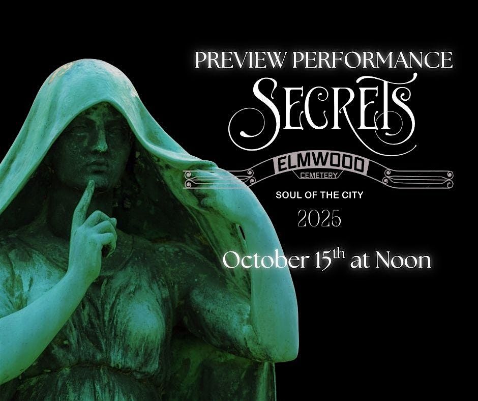 Soul of the City Tour Preview Performance: Secrets, 15 October | Event in Memphis | AllEvents
