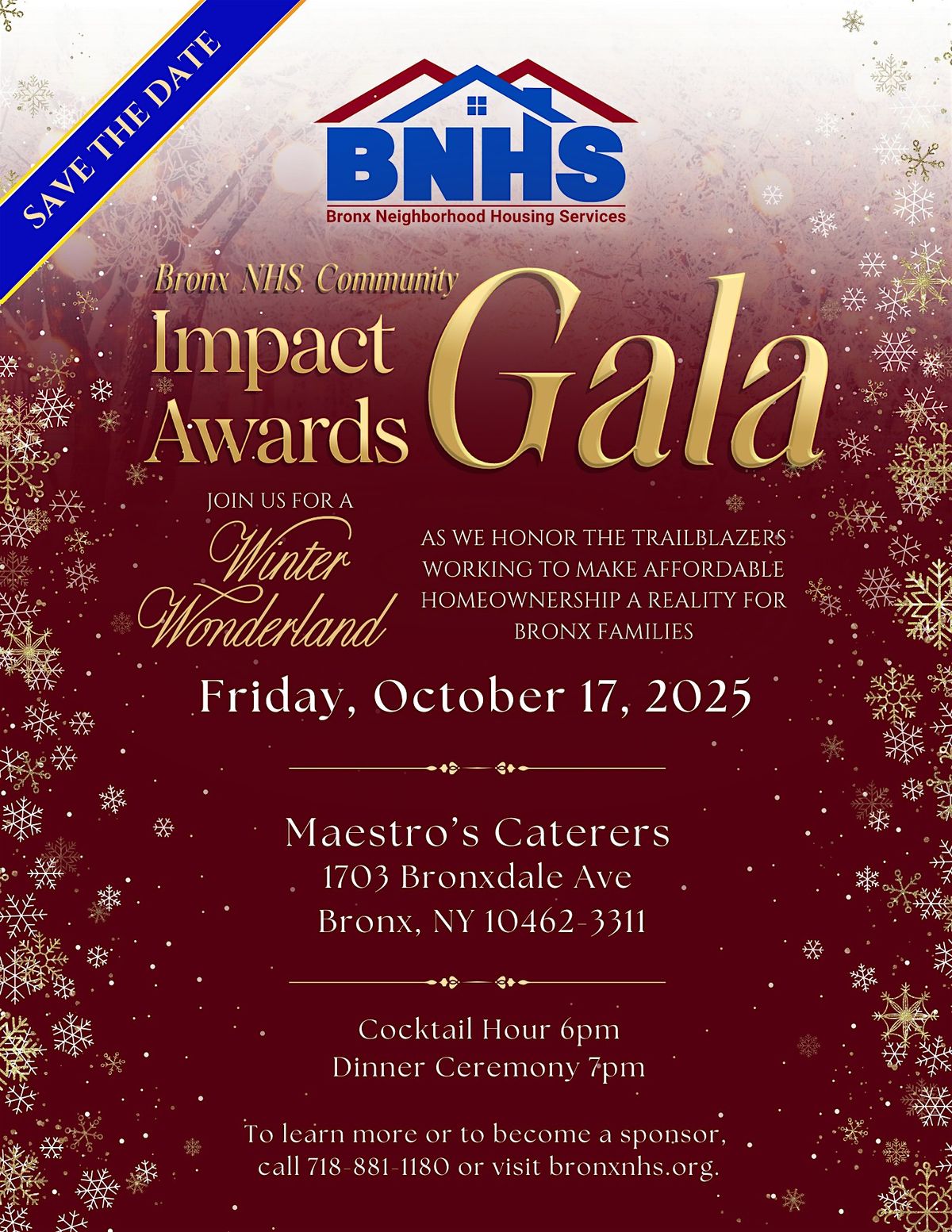 Bronx NHS Community Impact Awards 2025, 17 October | Event in Bronx | AllEvents