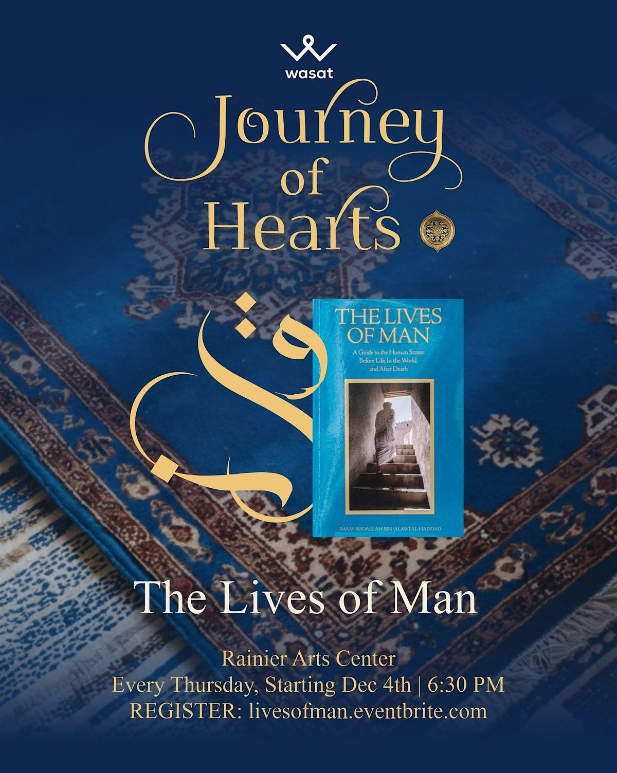 Journey of Hearts: Reading The Lives of Man, 4 December | Event in Seattle | AllEvents