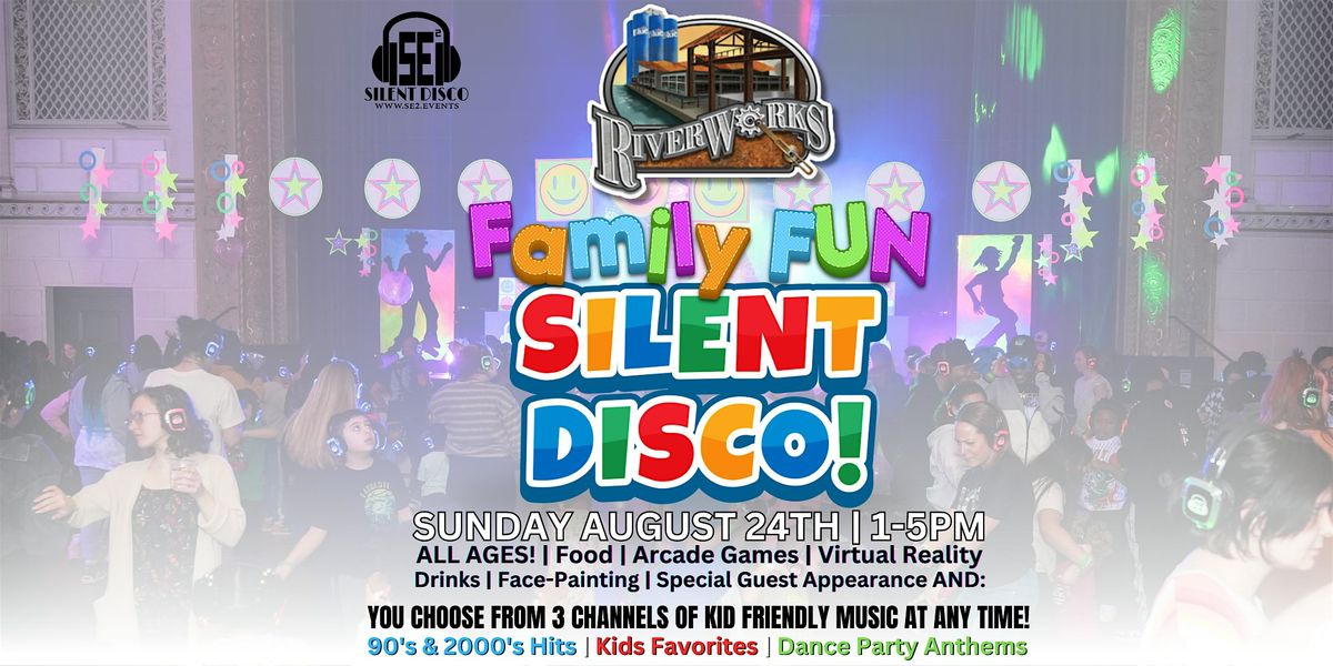 Family Fun Silent Disco at Buffalo RiverWorks! - 8/24/25, 24 August | Event in Buffalo | AllEvents