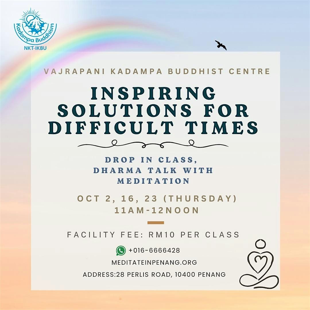 Inspiring Solutions for Difficult Times, 16 October | Event in George Town | AllEvents