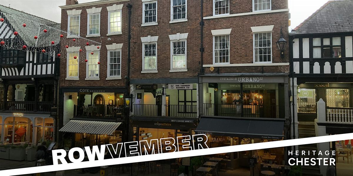 Chester Rows: The Archaeology, 23 November | Event in Chester | AllEvents