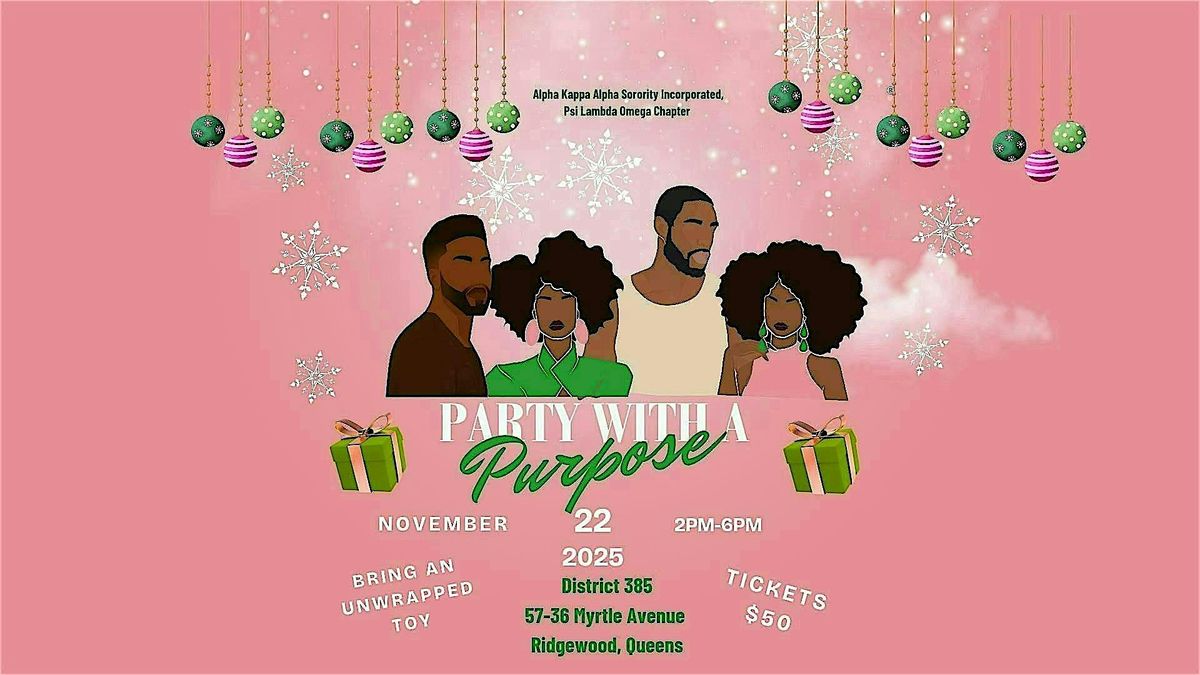 Party with a Purpose, 22 November | Event in Queens | AllEvents