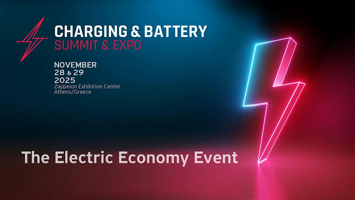 Charging & Battery Summit & Expo 2025, 28 November | Event in Athens | AllEvents