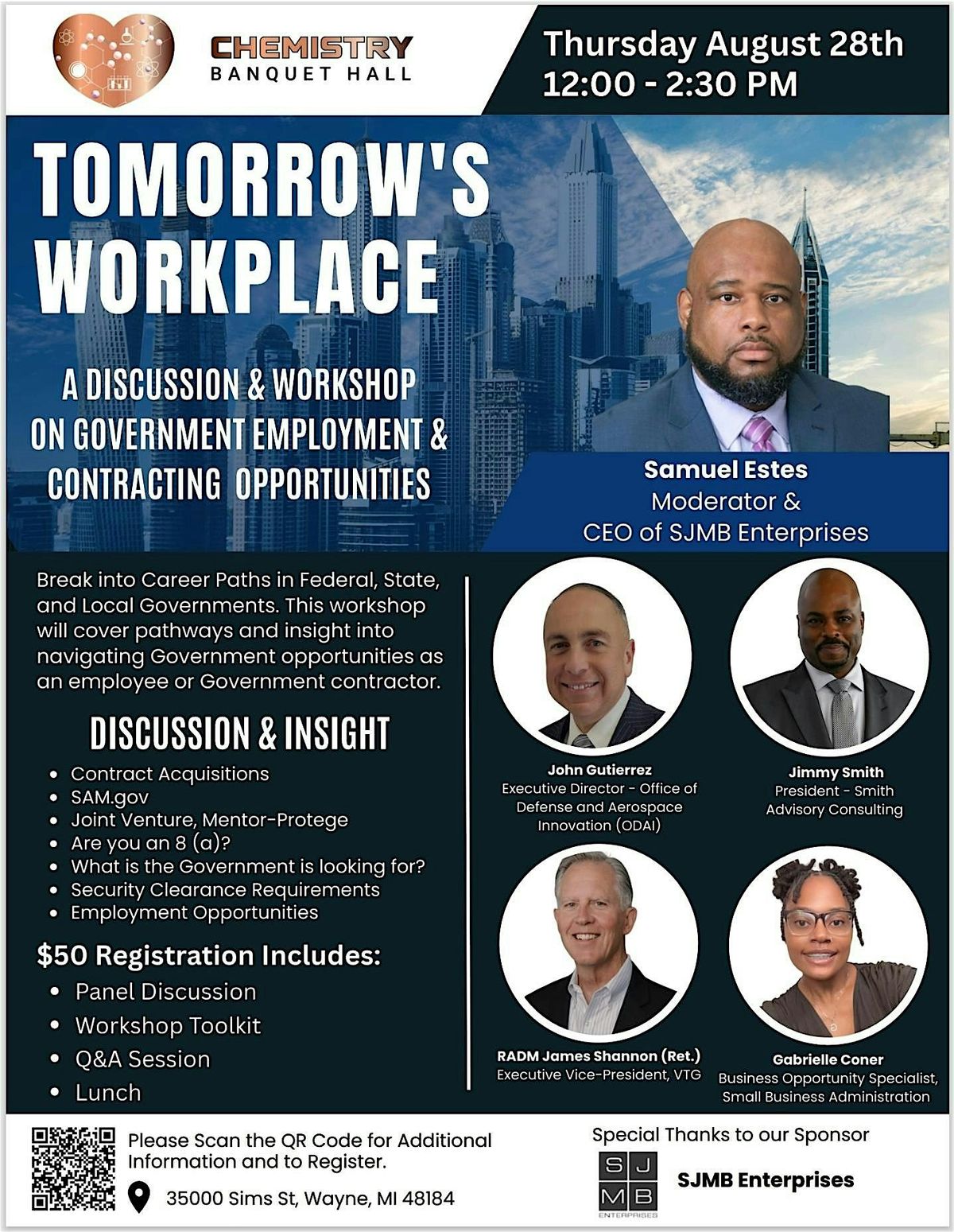Tomorrow's Workplace, 28 August | Event in Wayne | AllEvents