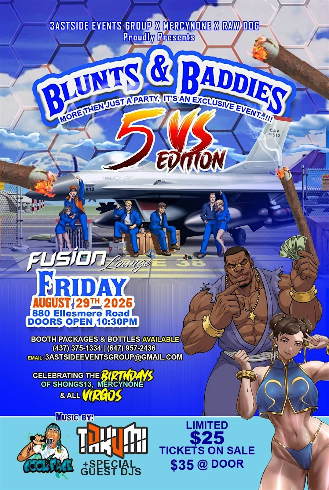 BLUNTS AND BADDIES 5 “VERSUS EDITION”, 29 August | Event in Toronto | AllEvents