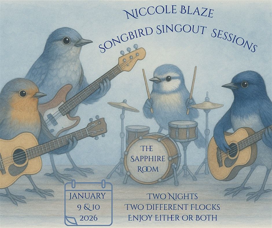 Niccole Blaze’s Songbird Sing Out Sessions, 10 January | Event in Boise | AllEvents