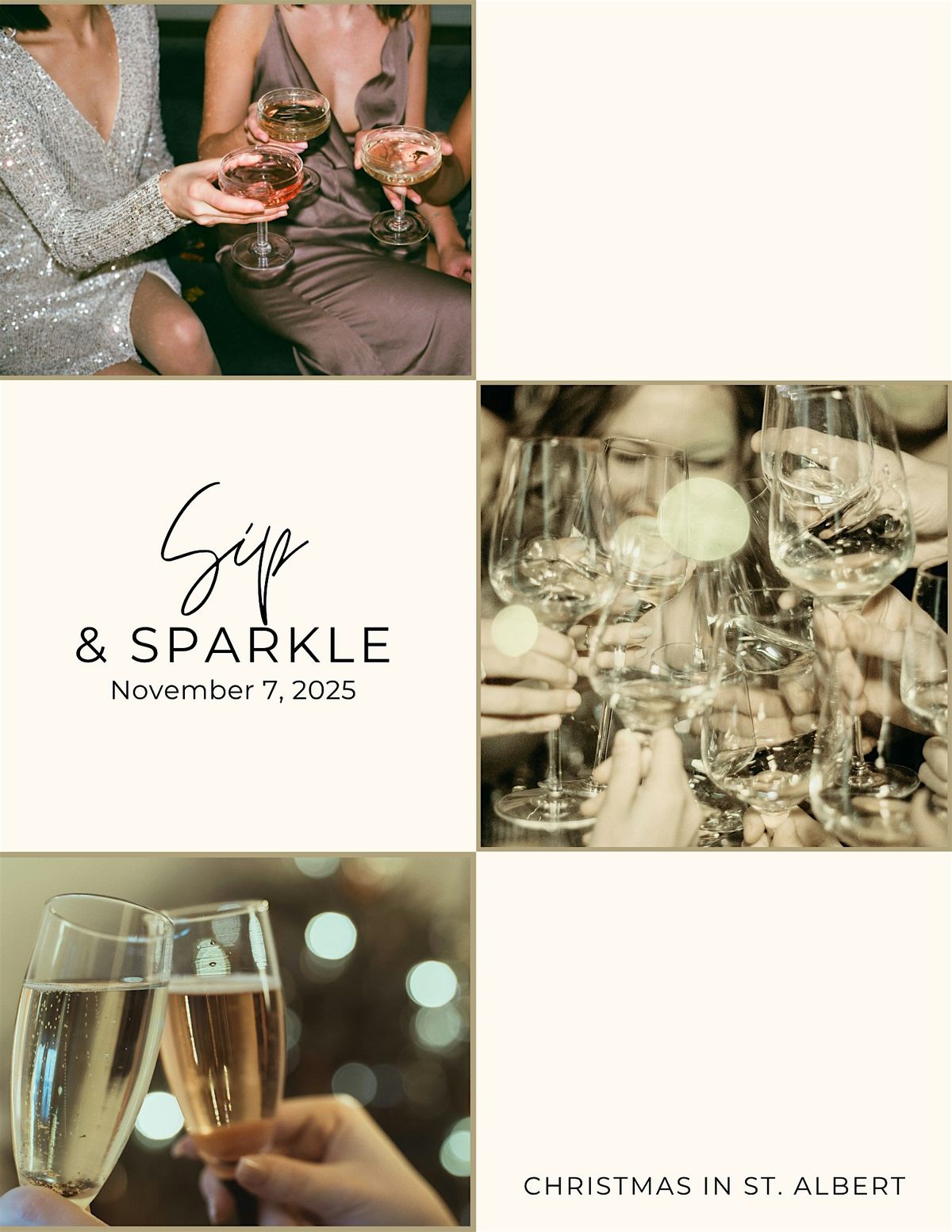 Sip & Sparkle - Christmas in St. Albert, 7 November | Event in St. Albert | AllEvents