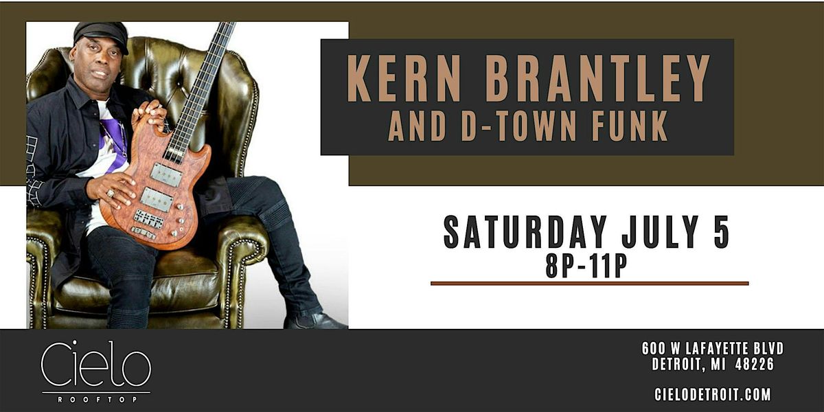 Rooftop Rhythms with Kern Brantley and D-Town Funk, 5 July | Event in Detroit | AllEvents