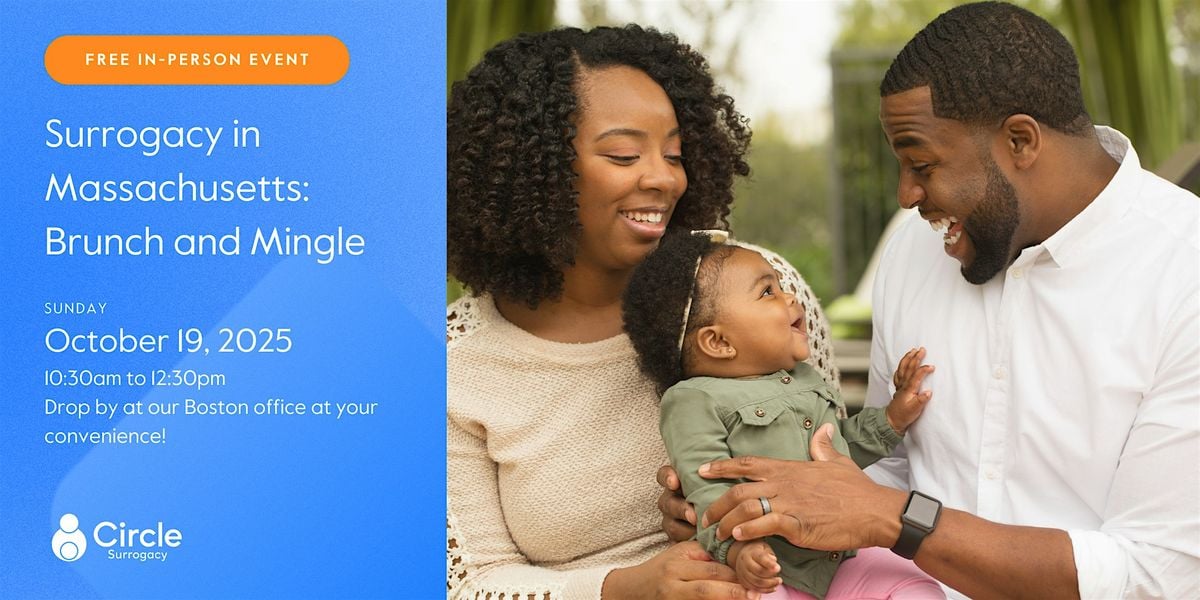 Surrogacy in Massachusetts: Brunch and Mingle, 19 October | Event in Boston | AllEvents