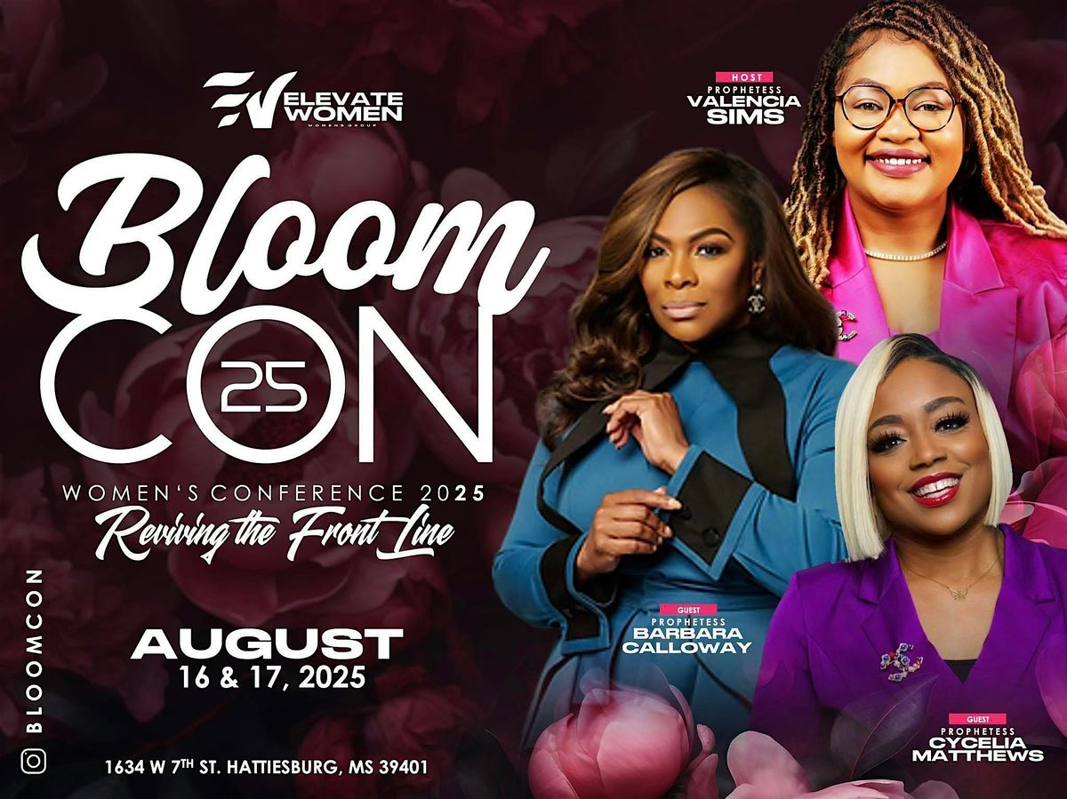 BloomCon:Reviving the Frontline, 16 August | Event in Hattiesburg | AllEvents