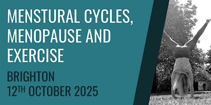 Menstrual cycles, menopause and exercise, 12 October | Event in Brighton and Hove | AllEvents