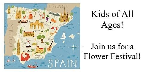 Kids of All Ages: Spain and Flower Festival!, 15 July | Event in Strawberry Plains | AllEvents