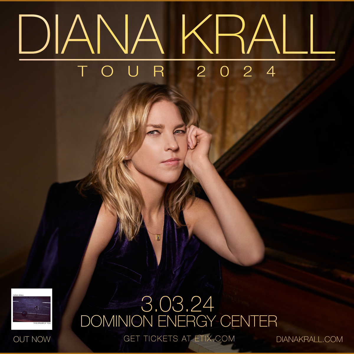 Diana Krall at Kresge Auditorium at Interlochen Center, 17 June | Event in Interlochen | AllEvents