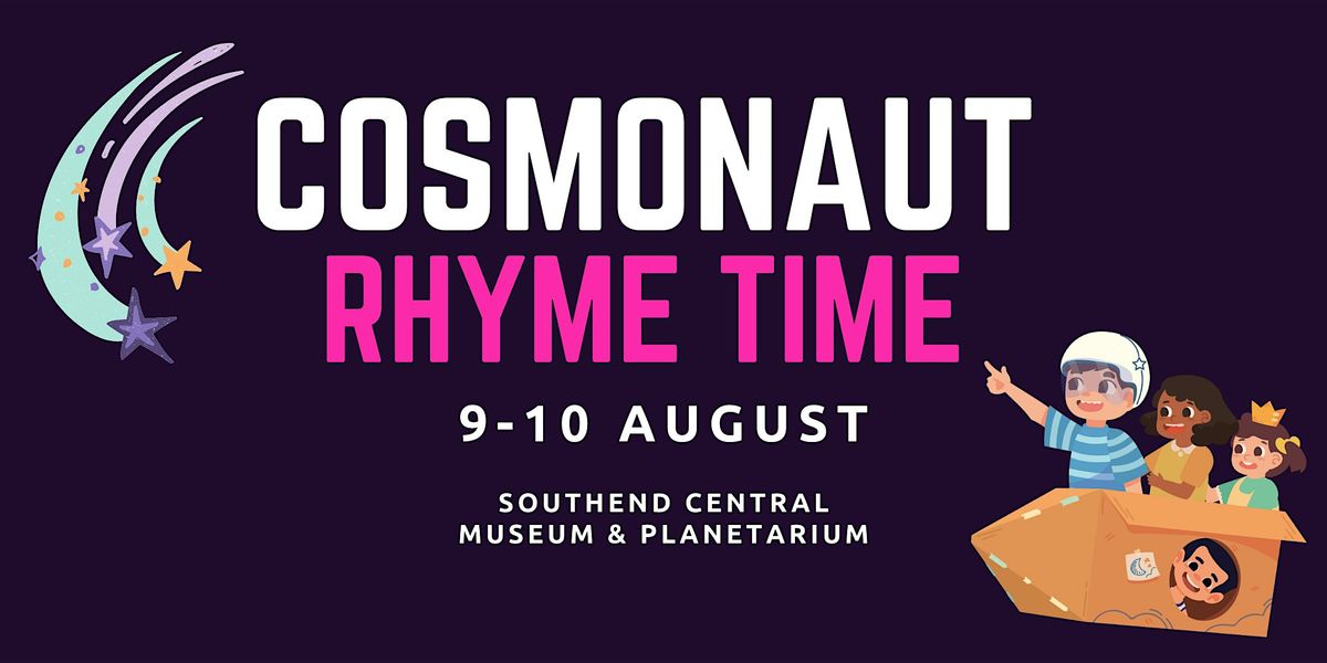 Cosmonaut Rhyme Time, 9 August | Event in Southend-on-Sea | AllEvents