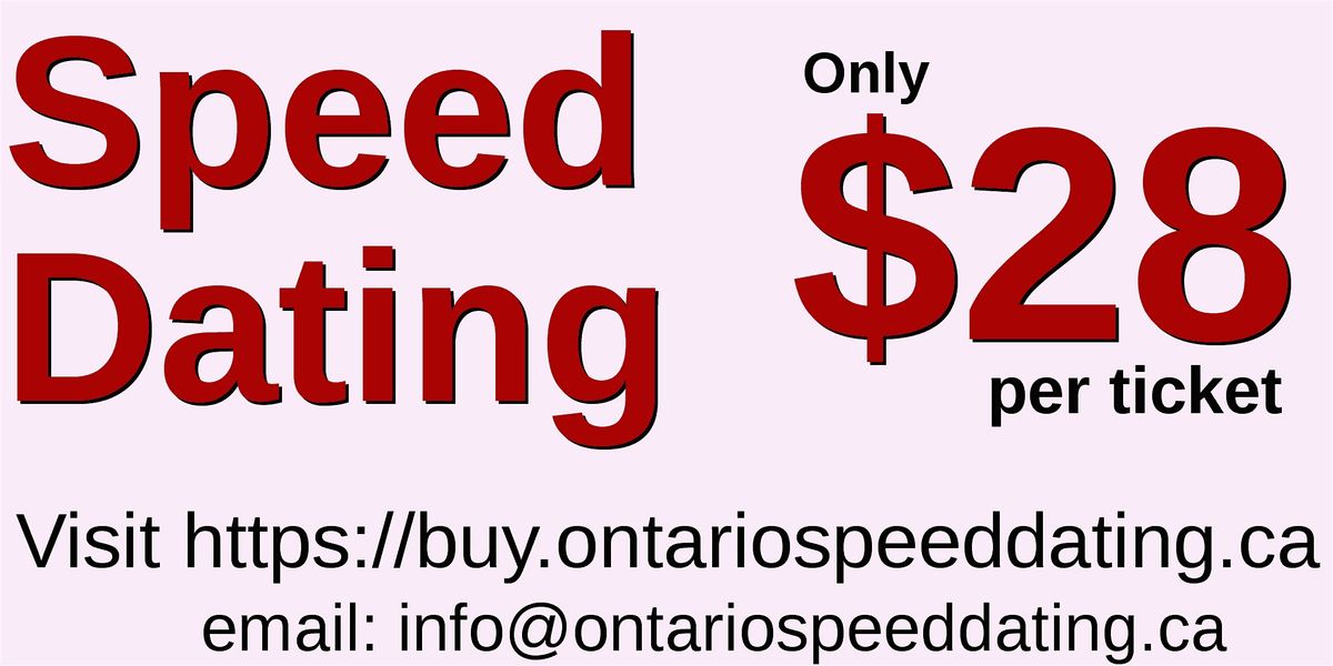 Speed Dating At Thirsty Cactus For Ages 30-45., 18 June | Event in Dundas | AllEvents