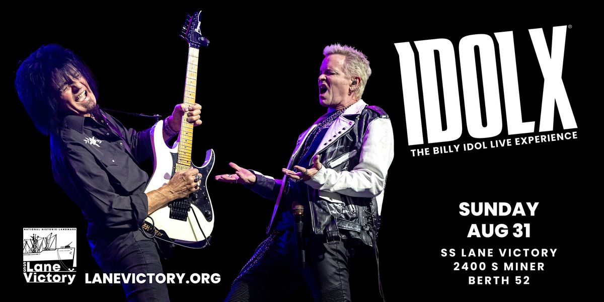 IDOLX: THE BILLY IDOL LIVE EXPERIENCE, 31 August | Event in Los Angeles | AllEvents