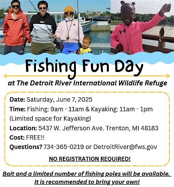 Fishing Fun Day 2025, 7 June | Event in Trenton | AllEvents