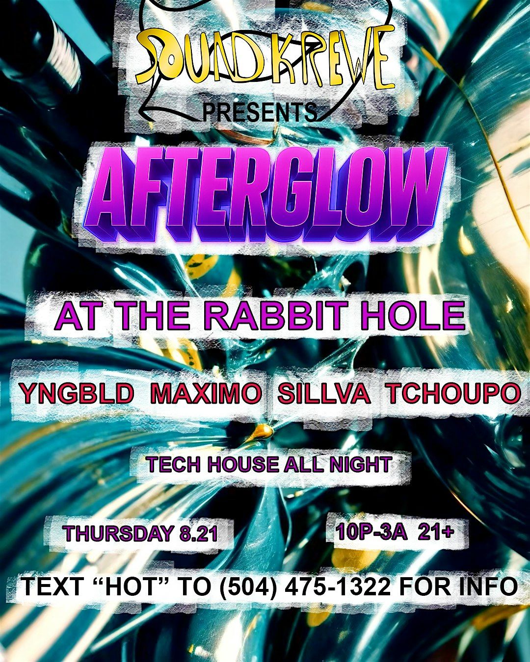 AFTERGLOW, 21 August | Event in New Orleans | AllEvents