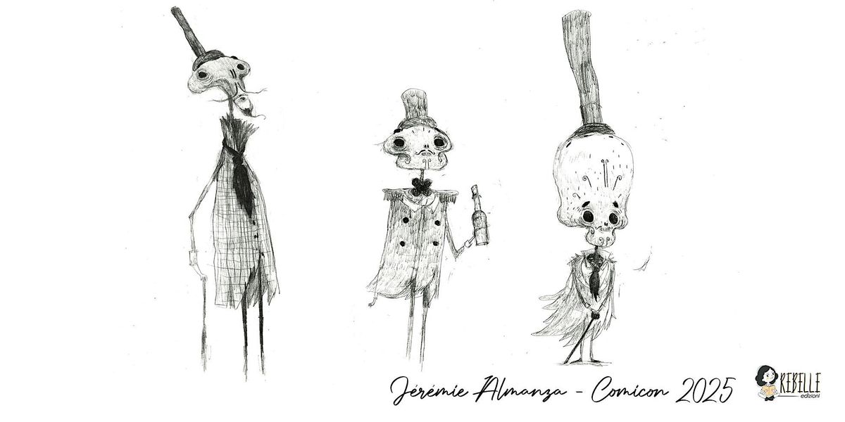 Jérémie Almanza - Firmacopie Comicon 2025, 2 May | Event in Napoli | AllEvents