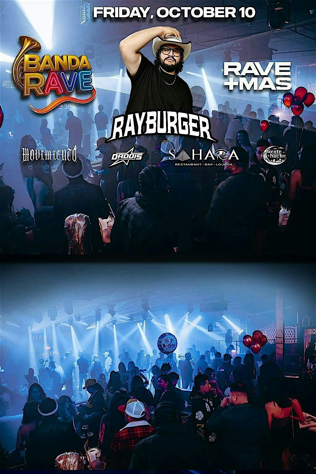 BANDARAVE|RAYBURGER | OCTOBER 10, 10 October | Event in Norcross | AllEvents