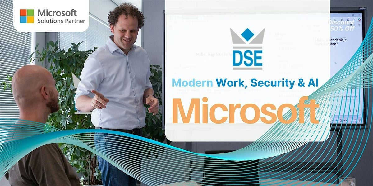 DSE-IT Services | Ontdek hoe Microsoft 365, Copilot en Security samenkomen, 5 February | Event in Velserbroek