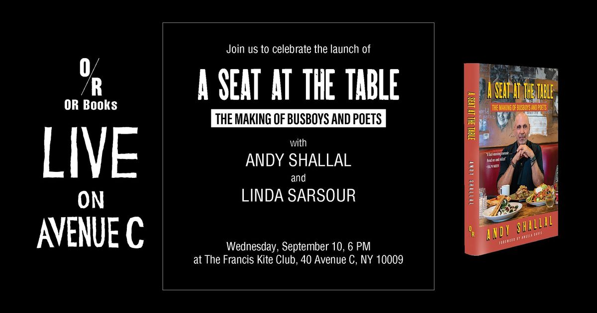 A Seat at the Table, 10 September | Event in New York | AllEvents