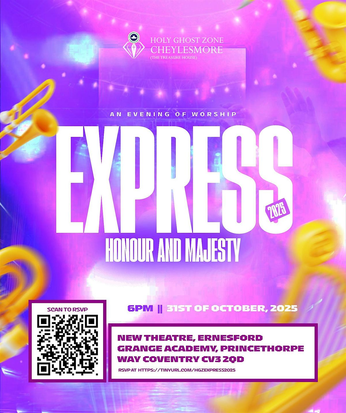 EXPRESS 2025, 31 October | Event in Coventry | AllEvents