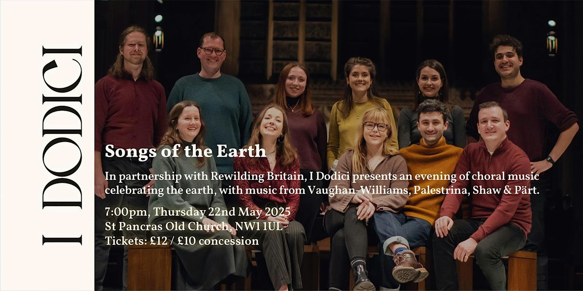 I Dodici Presents: Songs of the Earth, 22 May | Event in London | AllEvents