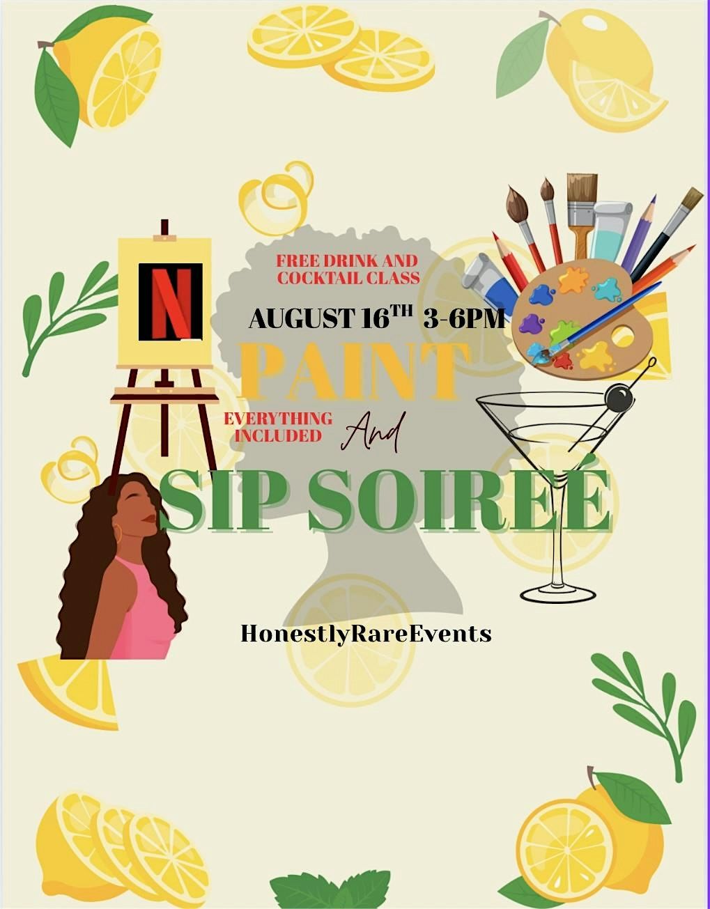 Paint And Sip Soireé, 16 August | Event in Kentwood | AllEvents