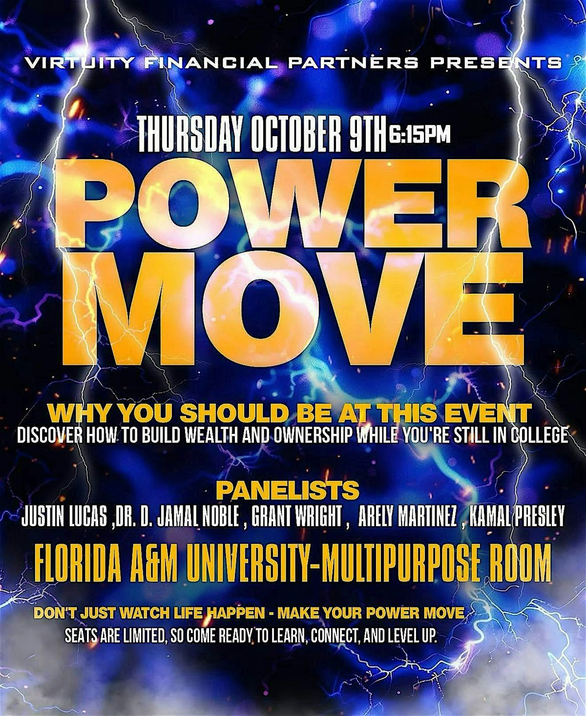 Power Move ⚡️, 9 October | Event in Tallahassee | AllEvents