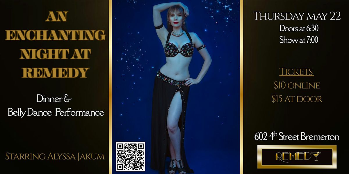 An Enchanting Night: Dinner & Belly Dance Performance, 22 May | Event in Bremerton | AllEvents