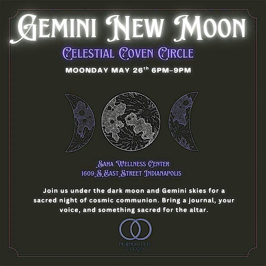 Celestial Coven Circle: Gemini New Moon Edition | Event in Indianapolis | AllEvents