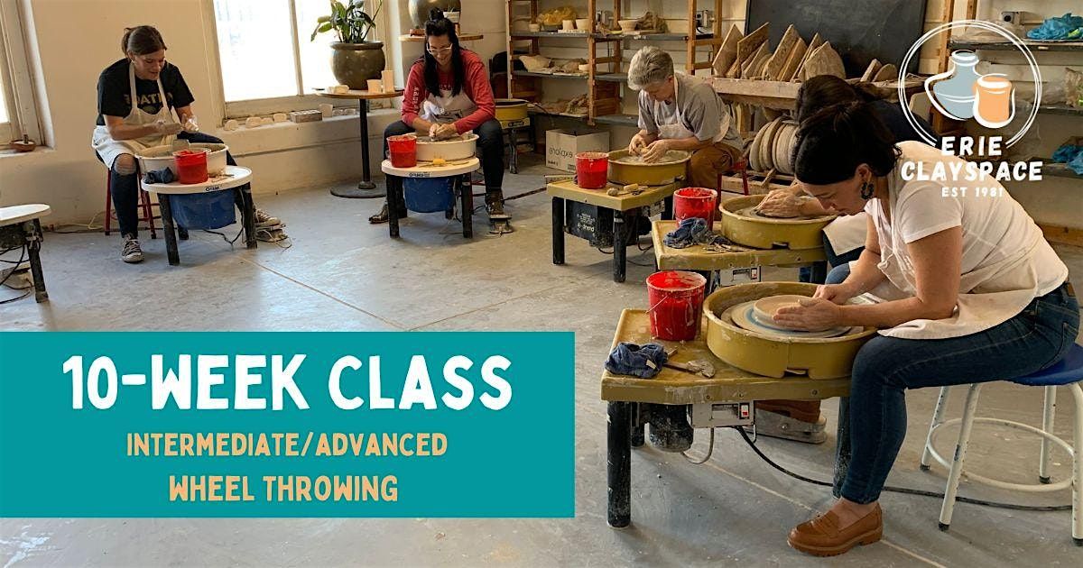 10-Week Intermediate/Advanced Wheel Throwing (Thursday Evenings), 15 January | Event in Erie | AllEvents