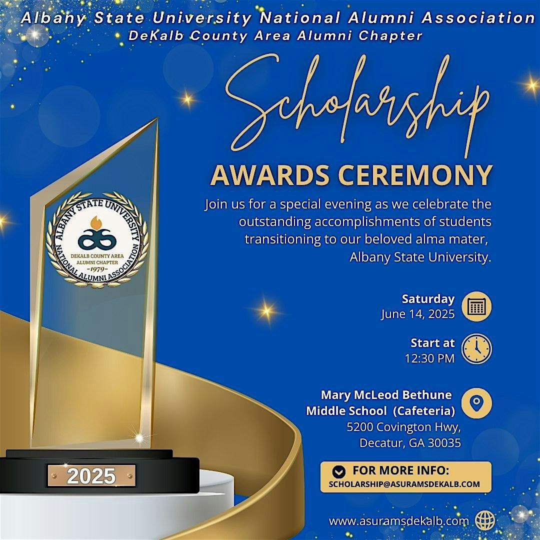 Albany State University NAA-Dekalb Co. Chapter Scholarship Award Ceremony, 21 June | Event in Decatur | AllEvents